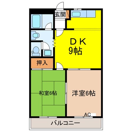 サンメゾン25の物件間取画像